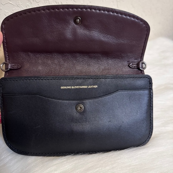 Coach Clutch With Leather Sequin - Picture 7 of 11